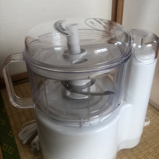 電動フードチョッパー　取説つき