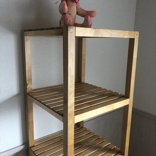 ［あげます］木製の棚の画像