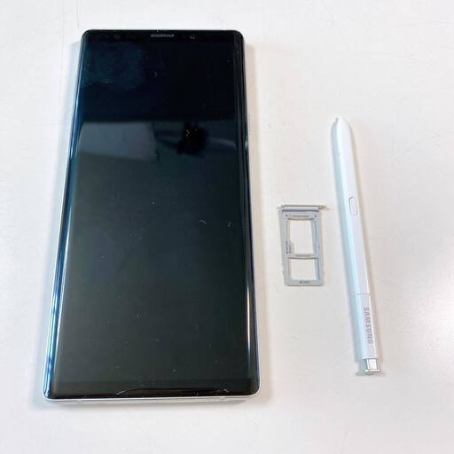 【50%割引】Galaxy Note9 ピュアホワイト 128GB（SIMフリー、DSDS対応、香港版並行輸入品）