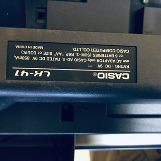 ①633番 CASIO✨電子ピアノ✨LK-41‼️の画像