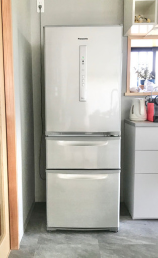 【Panasonic】321ℓノンフロン冷蔵庫3ドア【美品】