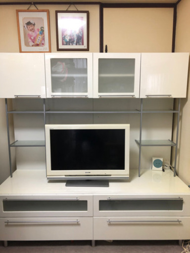 ホワイトテレビ台週末半額