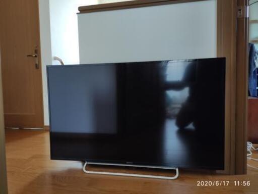 ☆受付終了☆SONY BRAVIA　48型液晶テレビ　2015年式　KDL-48w600b　液晶難有り