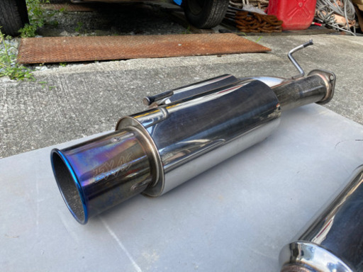 s15シルビア　GPスポーツエグザスエボチューン　マフラー