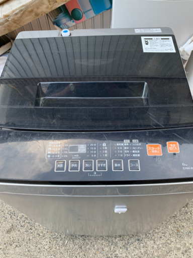 2019年アズマ6k洗濯機　中古