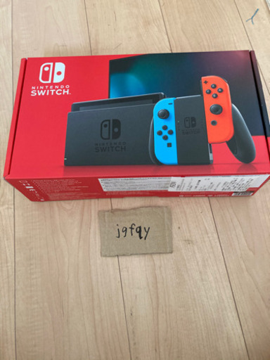 新品未開封　ニンテンドースイッチ　ネオンカラー　一年保証付き