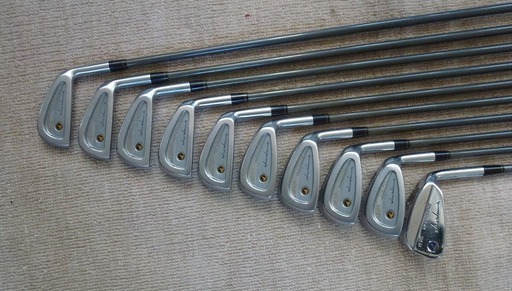 本間　アイアンセット　ＬＢ－６０６　最高級　Ｔｉ－ファインメタルシャフト　４星