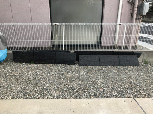 ゴム製段差スロープ　売ります！