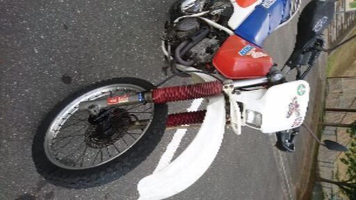 XLR250R 走ります。