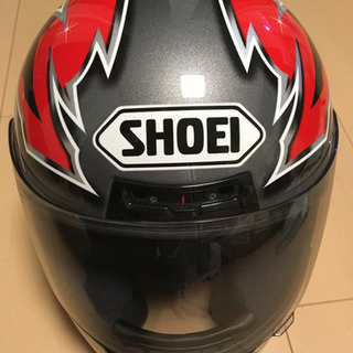 SHOEI RFDⅡ ヘルメット 赤　黑　銀　廃盤