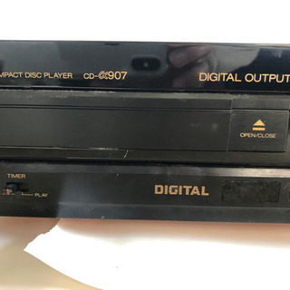 CDプレーヤー 山水電気 Sanshi CD-α907の画像