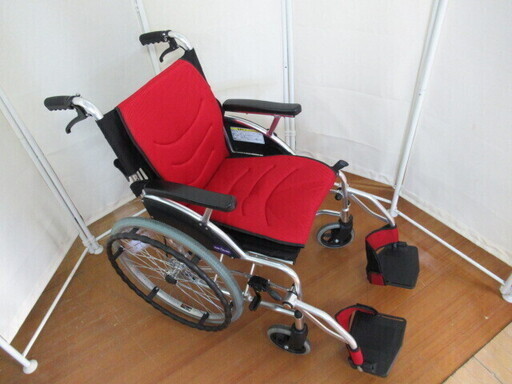 JKN1294/車椅子/車いす/車イス/介護/自走式/メッシュ素材/カドクラ/KADOKURA/良品/中古品/