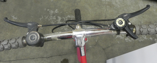 16インチ 折り畳み 自転車 切換付 サスペンション レッドカラー 札幌市 白石区 東札幌