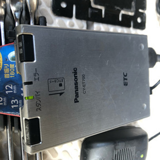  Panasonic 分離型ETC 本体 シガーライターソケット付き