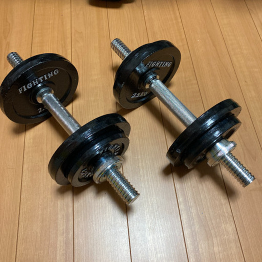ファイティングロード　ダンベル　2本　合計20キロ　値下げ