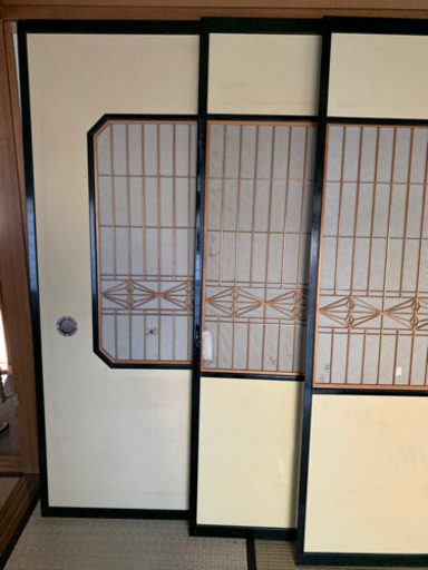 ふすま４枚セットニ間幅分