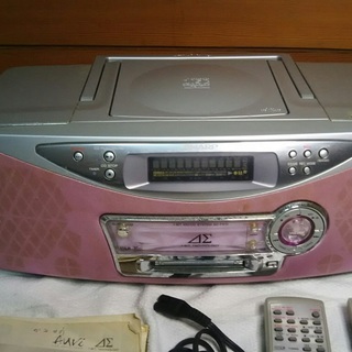 ソニーCD、MDラジカセ　SD-FX10です。　取りに来て下さる方お願いします。の画像
