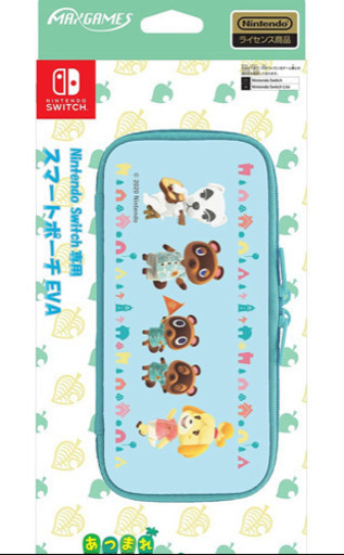 Switchソフト 集まれどうぶつの森➕どうぶつの森デザインSwitch本体カバー