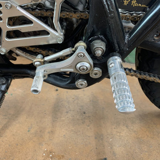 SR400カフェレーサーカスタム　車検令和3年4月の画像