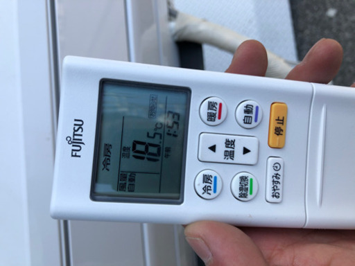 工事費込み！2018年製富士通エアコン　8畳〜10畳
