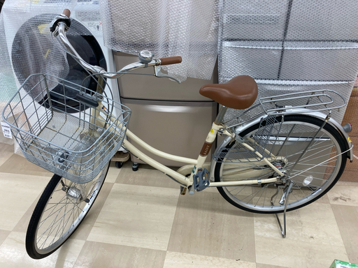 26インチ オートライトギア付き自転車