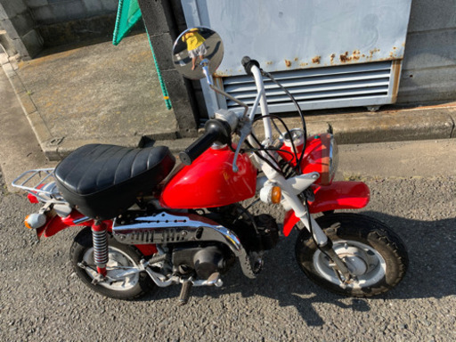 ホンダ、モンキー6V使用