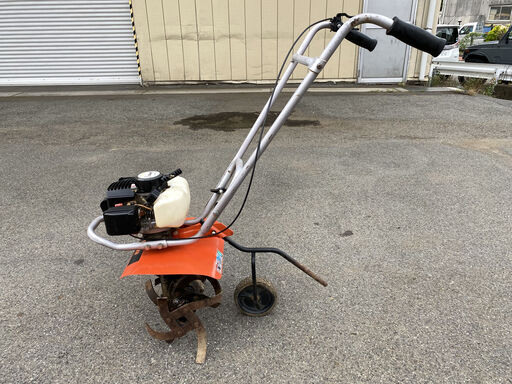 整備済 Sスタートでかけ易く 折り畳め 片手で持てる 日立工機 タナカ 2サイクル 39.8cc 耕運機 TUH40EP(S) 移動輪付 現物確認 初期不良対応