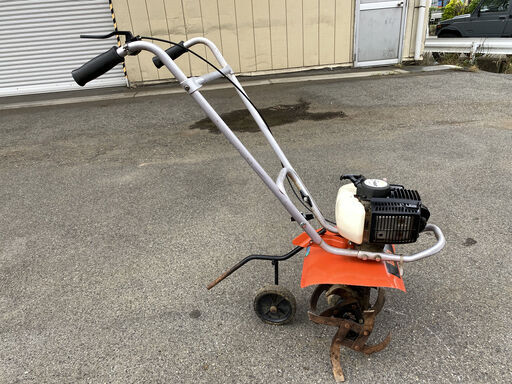 整備済 Sスタートでかけ易く 折り畳め 片手で持てる 日立工機 タナカ 2サイクル 39.8cc 耕運機 TUH40EP(S) 移動輪付 現物確認 初期不良対応