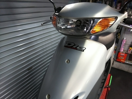 東京都板橋区高島平から　奇跡の走行2499キロ!　AF35　ライブディオ（銀）3型の前期　 整備済みでそのまま乗れます２スト２サイクル　原付き　原チャリ　50cc　スクーター 　安い　お買い得です