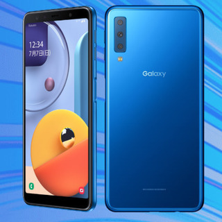 Galaxy A7 64GB SIMフリー端末ブルー新品同様