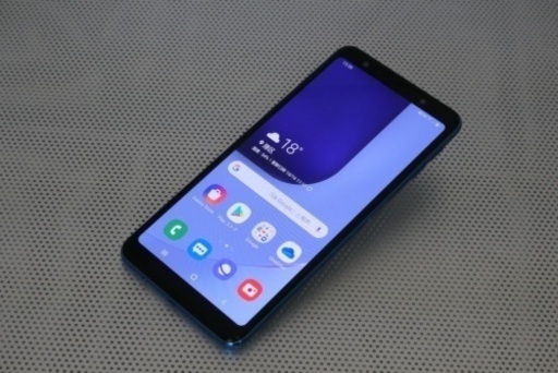 Galaxy A7 64GB SIMフリー端末ブルー新品同様