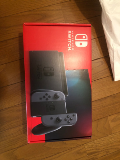 switch本体未使用未開封グレー　6月6日購入品