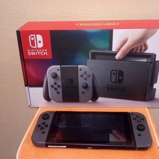 ニンテンドースイッチ旧型本体・グレー　中古品