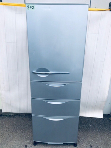 842番 SANYO✨ノンフロン冷凍冷蔵庫✨SR-361U‼️
