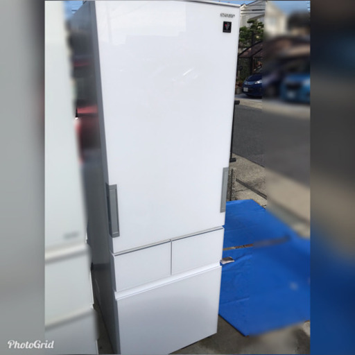 超お薦め品‼️美品‼早い者勝ち‼️️シャープ４ドア冷蔵庫415L 2018年YAMADA11年保証付き