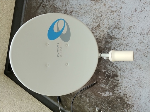 BS/CSアンテナと混合器