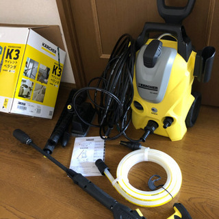 終了】1度試し使いのみ！ ケルヒャー 家庭用高圧洗浄機K3 サイレント 