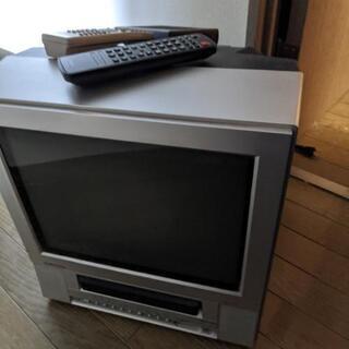 ブラウン管テレビ テレビデオ 地デジチューナー付き