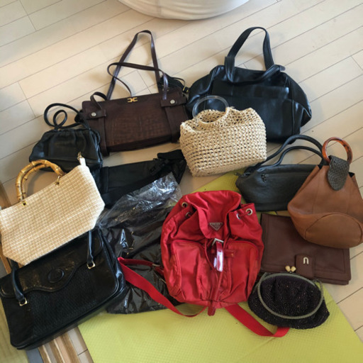 本革　メッシュ　手提げ　ショルダー　他　婦人用バッグまとめ　10点以上