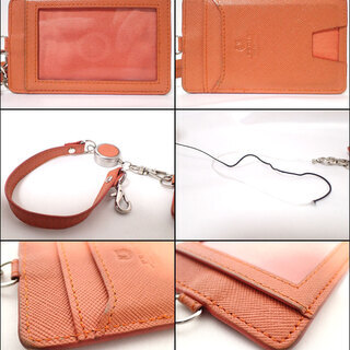 AA271 ペディール PEDIR パスケース オレンジの画像