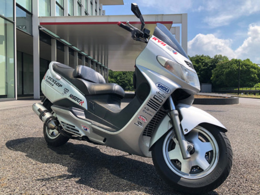 スカイウェイブ250 ヨシムラマフラー　低走行美車　おまけ付