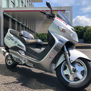 スカイウェイブ250 ヨシムラマフラー　低走行美車　おまけ付