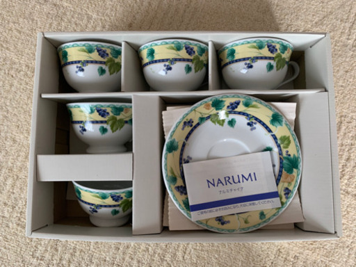 ナルミ　NARUMI コーヒーカップ 5客