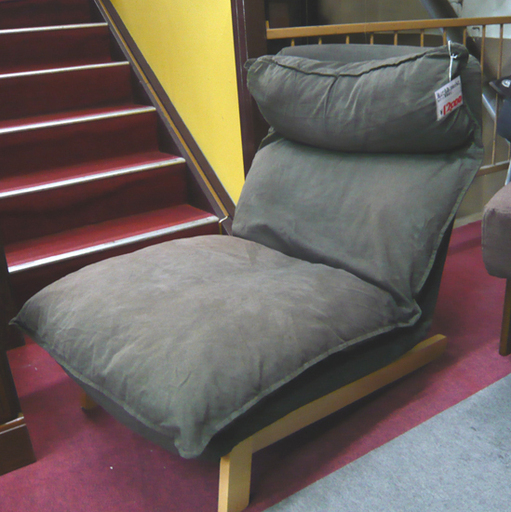 札幌 無印良品 ハイバックリクライニングソファ ダークブラウン MUJI パーソナル 一人掛け ソファー イス チェア