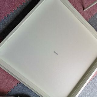 イケヤ　テーブル　イス　3点の画像
