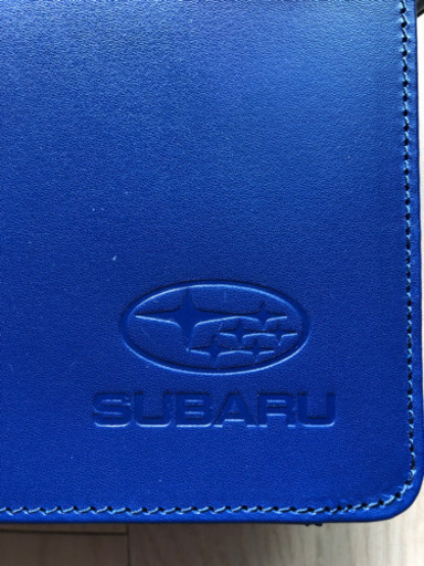 【非売品】SUBARU  レザー車検証•取扱説明書ケース