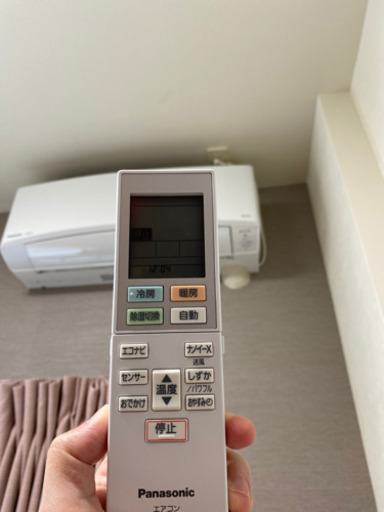 新品同様　Panasonicエアコン　エオリア