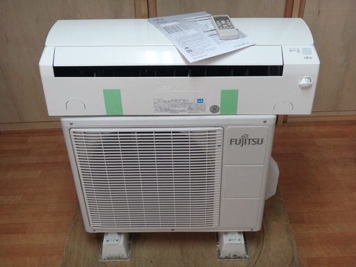 ありがとうございました。・・・富士通　エアコン　AS-J28C-W　2.8kW　人感センサー リモコン　説明書