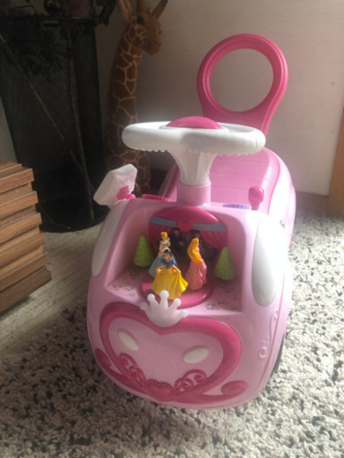 キディランド、ディズニープリンセス手押し車