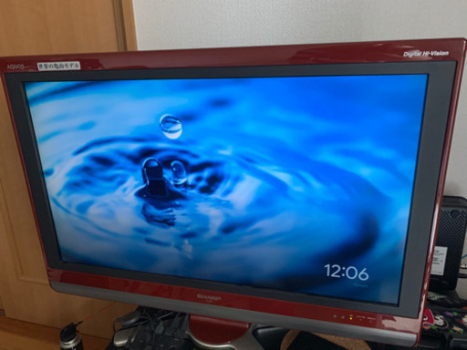 シャープテレビ　32型　世界の亀山モデル